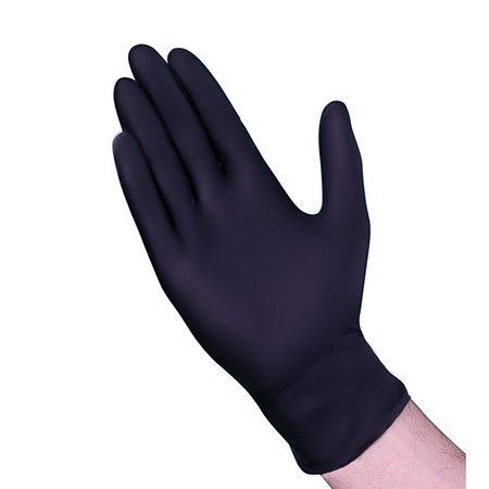 VGUARD Exam Glove, Nitrile, Black, Large, 1000 PK A19A33